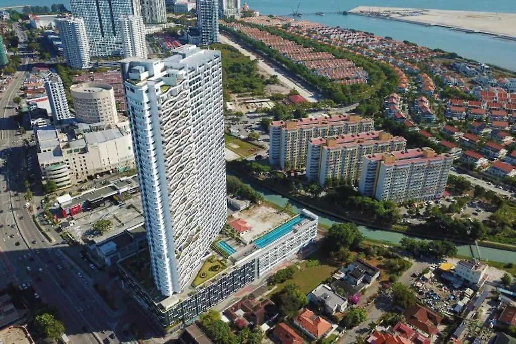 Apartment Deluxe Seaview Suite Twin Bed By The Only Bnb Tanjung Tokong
