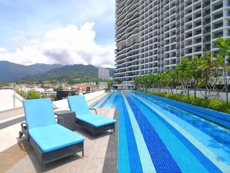 Διαμέρισμα Deluxe Seaview Suite Twin Bed By The Only Bnb Tanjung Tokong